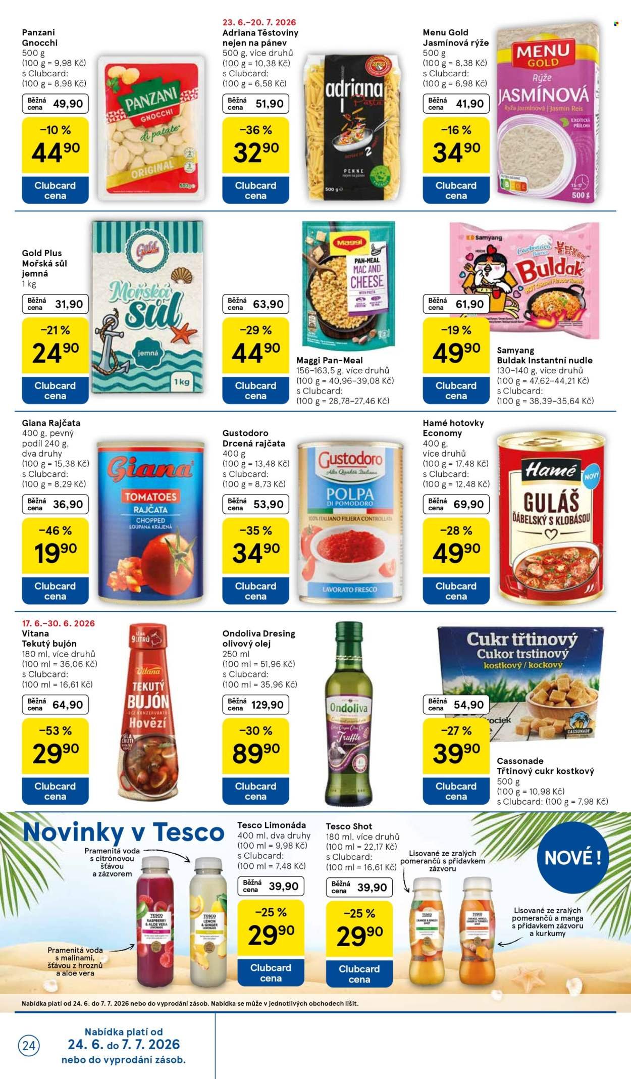 TESCO leták - Od středy 24.6.2026
