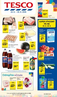 TESCO leták - Od středy 24.6.2026
