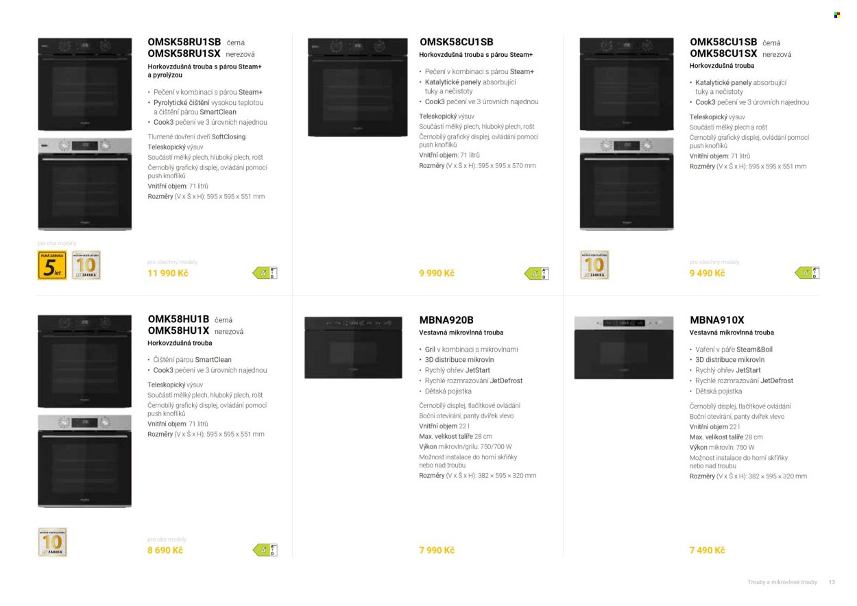 MÖBELIX leták - Whirlpool (2026-04-30 - 2026-07-31)