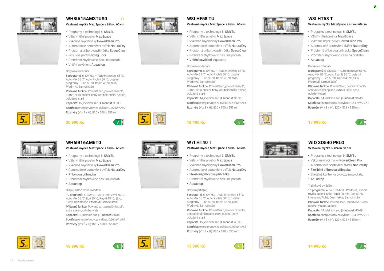 MÖBELIX leták - Whirlpool (2026-04-30 - 2026-07-31)
