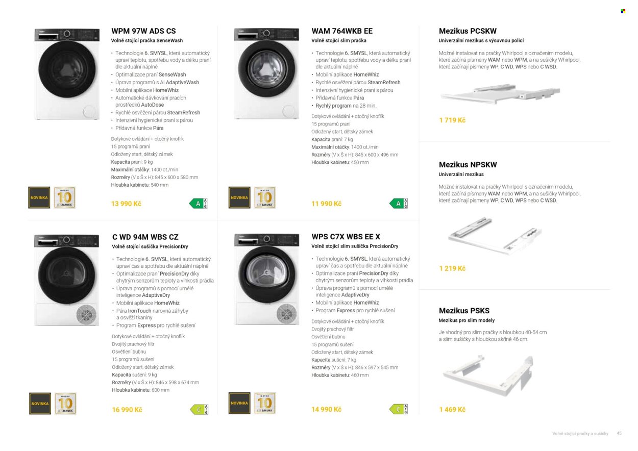 MÖBELIX leták - Whirlpool (2026-04-30 - 2026-07-31)