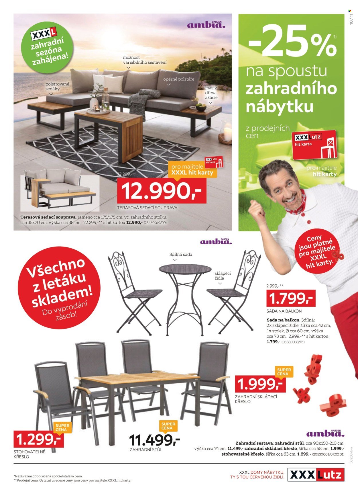 XXXLUTZ leták - Sleva 25 % na téměř vše (2026-03-09 - 2026-03-22)