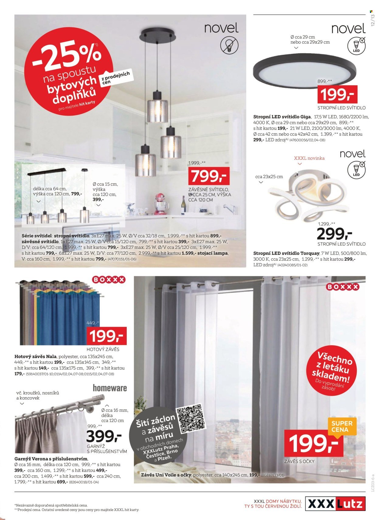XXXLUTZ leták - Sleva 25 % na téměř vše (2026-03-09 - 2026-03-22)