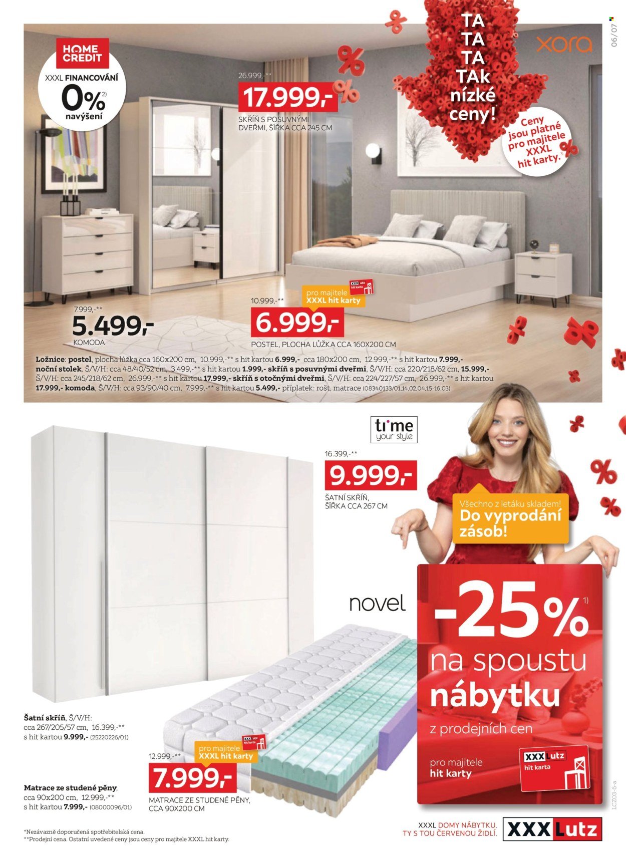XXXLUTZ leták - Sleva 25 % na téměř vše (2026-03-09 - 2026-03-22)