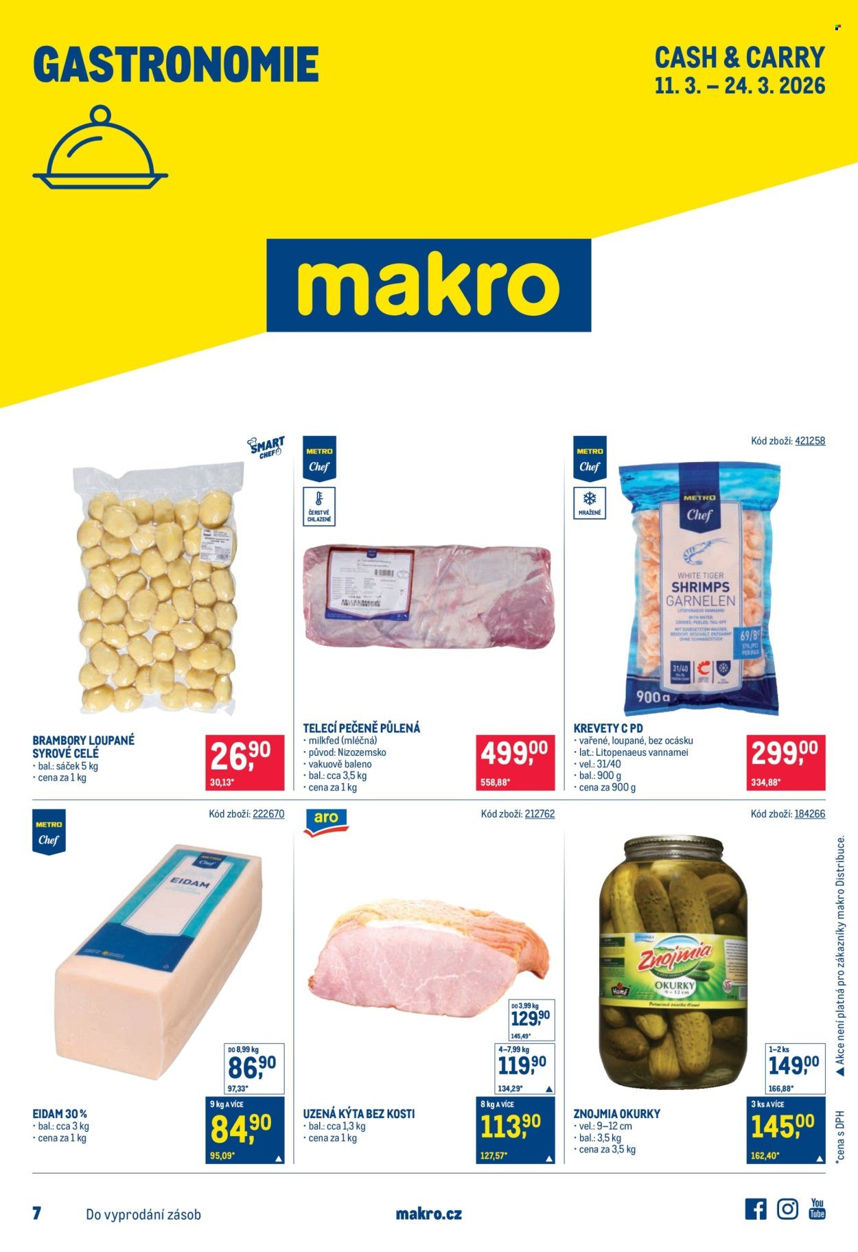 MAKRO leták - Gastronomie (2026-03-11 - 2026-03-24)