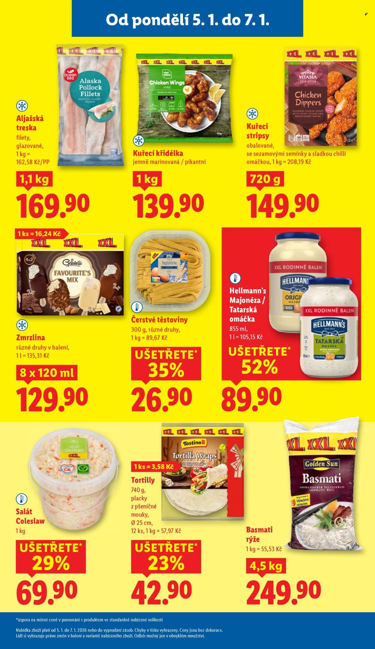 LIDL leták - Od pondělí 5.1.2026 (2026-01-05 - 2026-01-07)