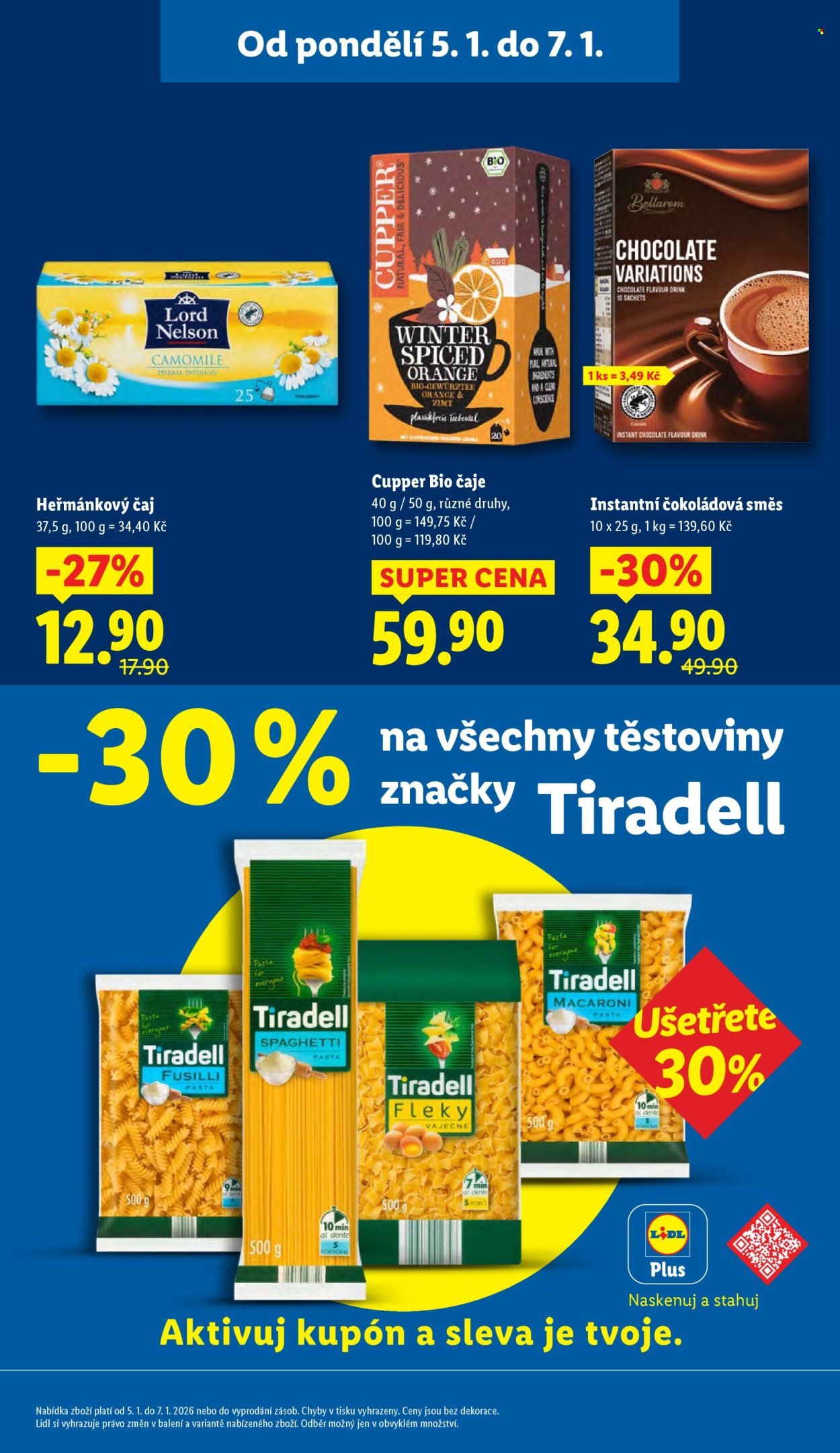 LIDL leták - Od pondělí 5.1.2026 (2026-01-05 - 2026-01-07)
