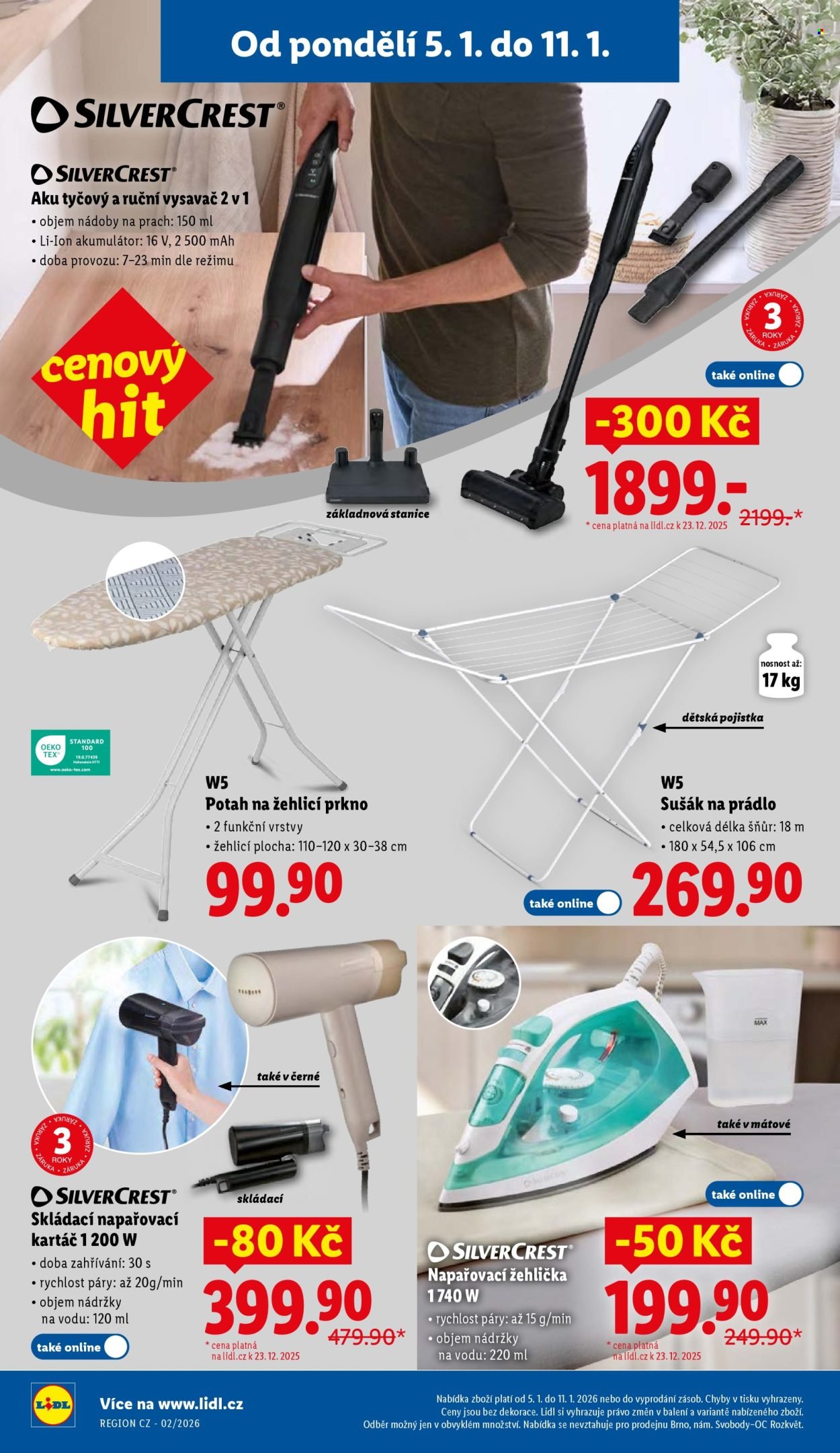 LIDL leták - Od pondělí 5.1.2026 (2026-01-05 - 2026-01-07)