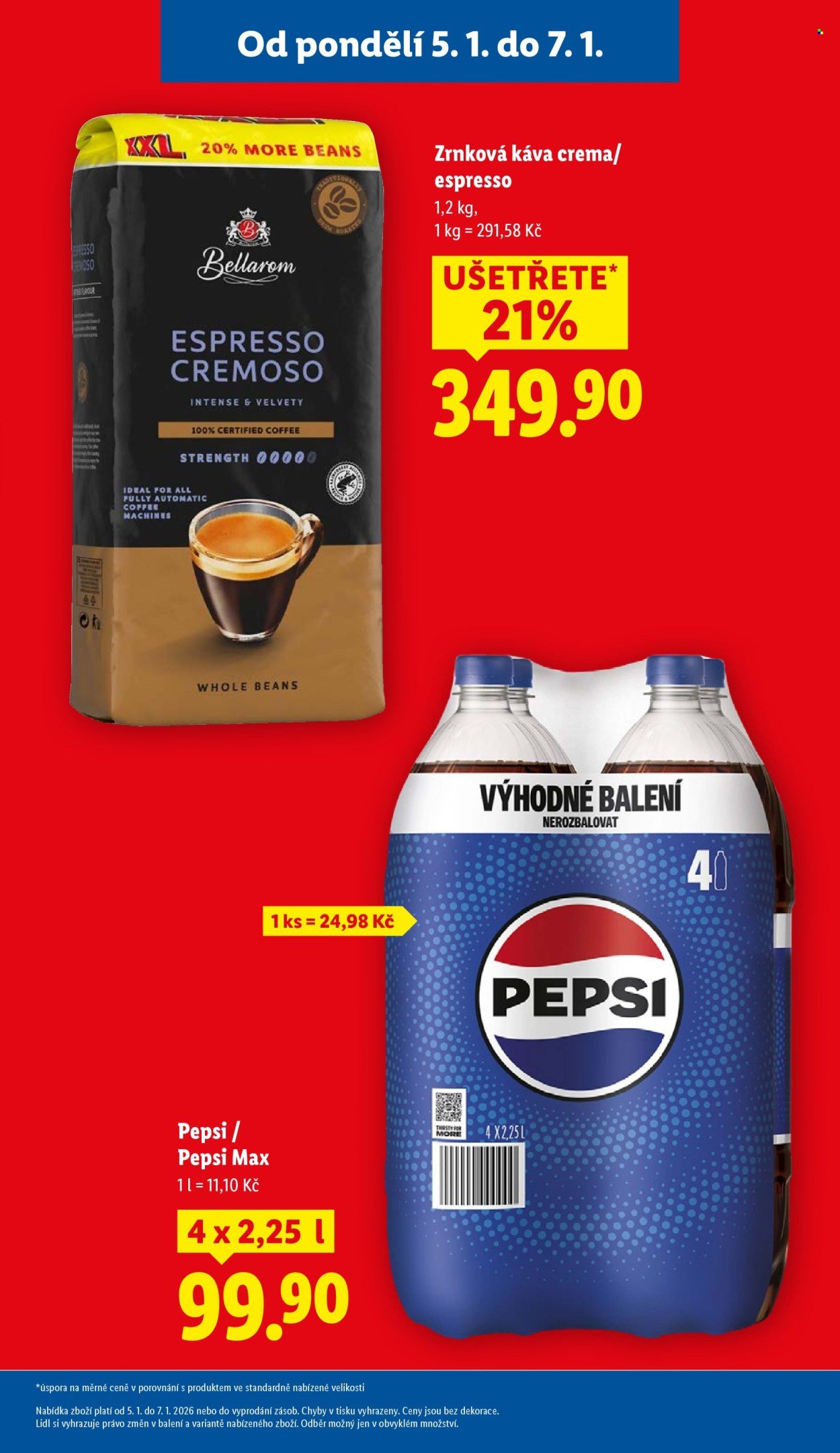 LIDL leták - Od pondělí 5.1.2026 (2026-01-05 - 2026-01-07)