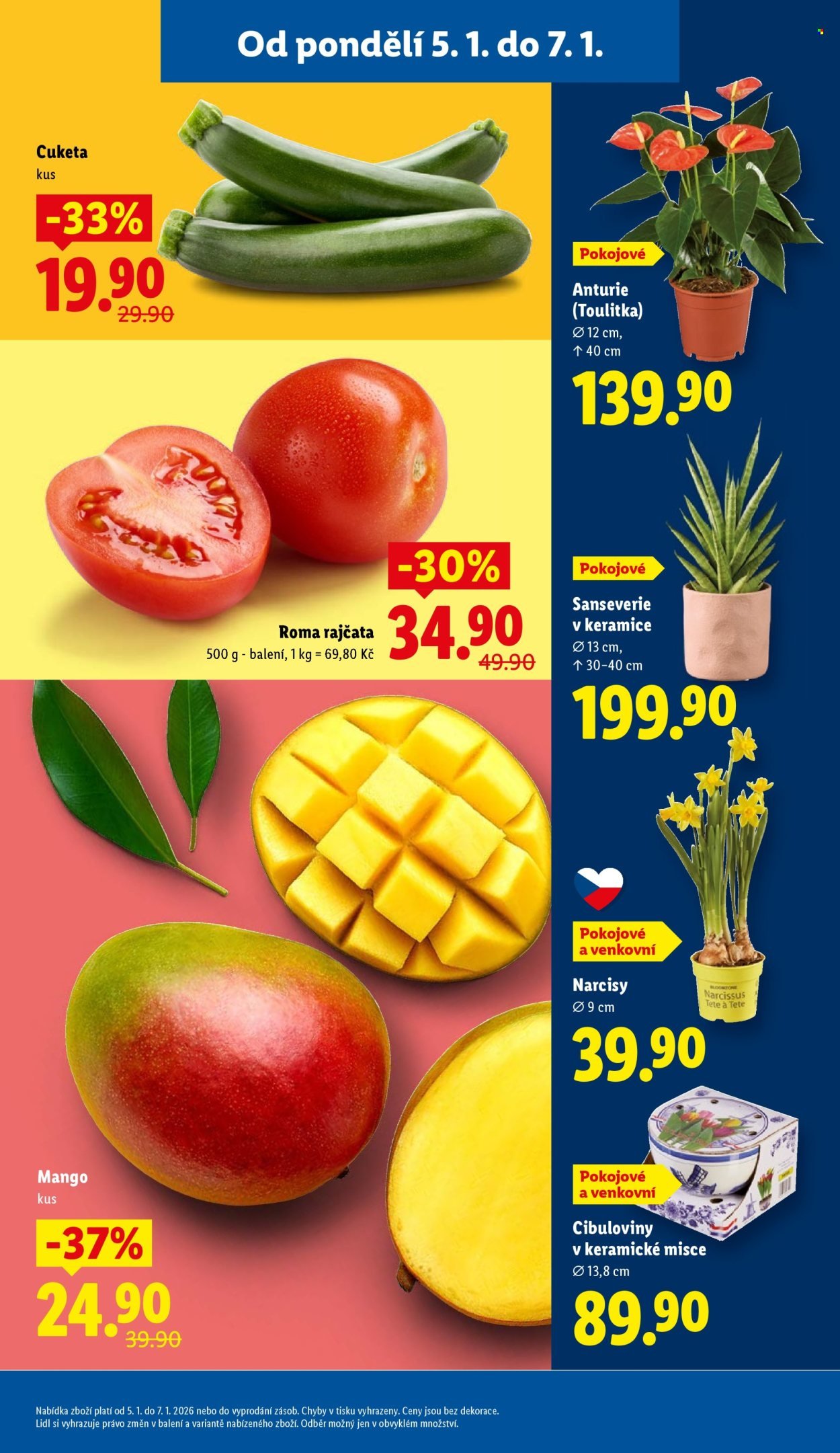 LIDL leták - Od pondělí 5.1.2026 (2026-01-05 - 2026-01-07)