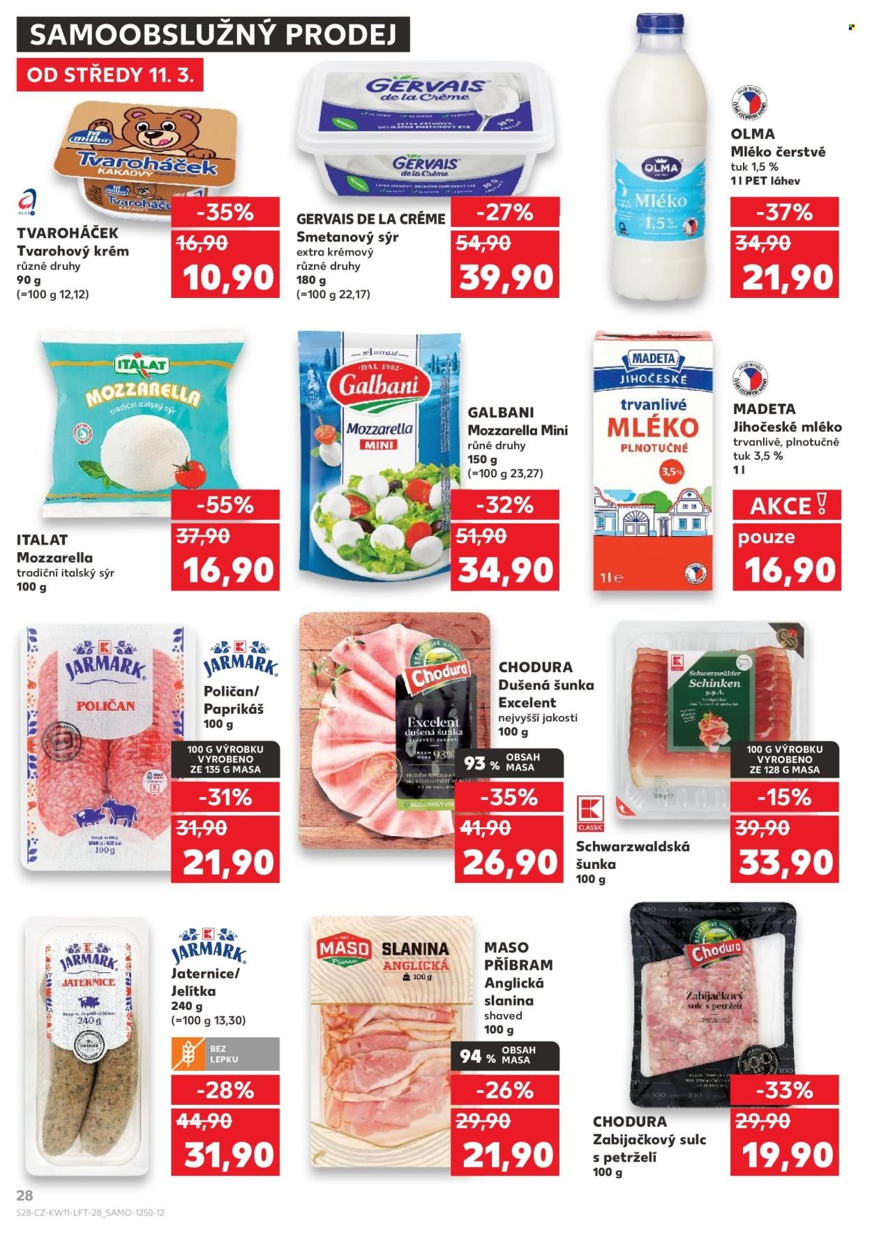 KAUFLAND leták - Od středy 11.3.2026 (2026-03-11 - 2026-03-17)