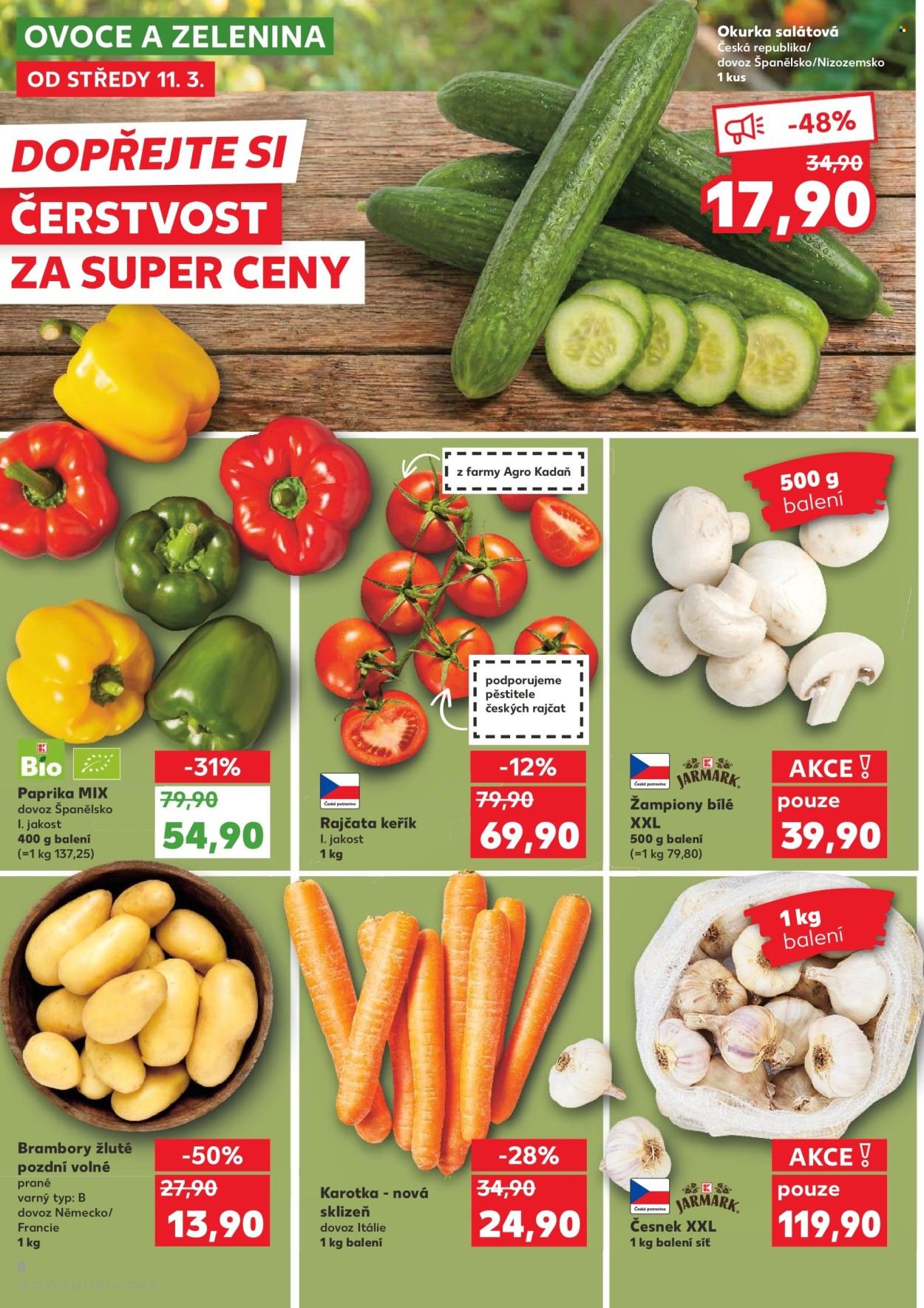 KAUFLAND leták - Od středy 11.3.2026 (2026-03-11 - 2026-03-17)