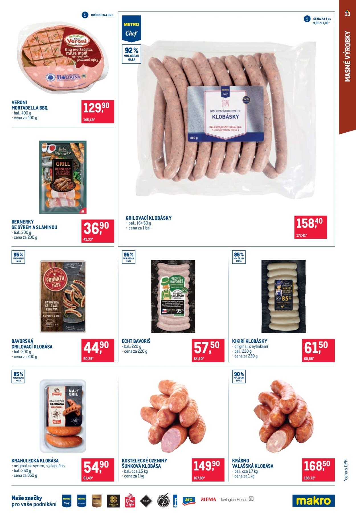 MAKRO leták - Pro milovníky jídla (2025-08-13 - 2025-08-26)