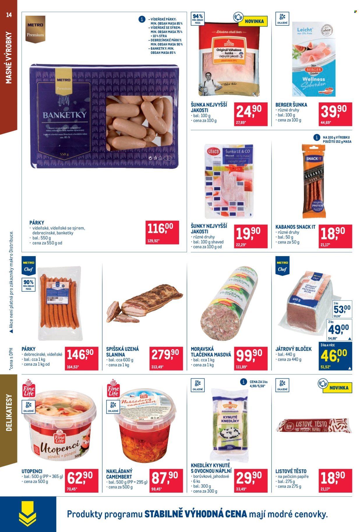 MAKRO leták - Pro milovníky jídla (2025-08-13 - 2025-08-26)