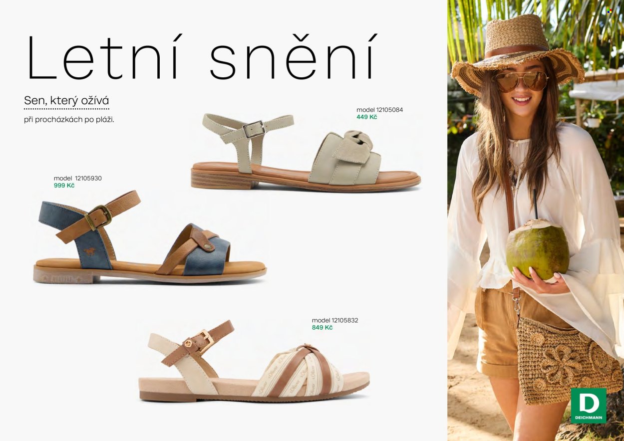 DEICHMANN leták - Style File - Letní snění