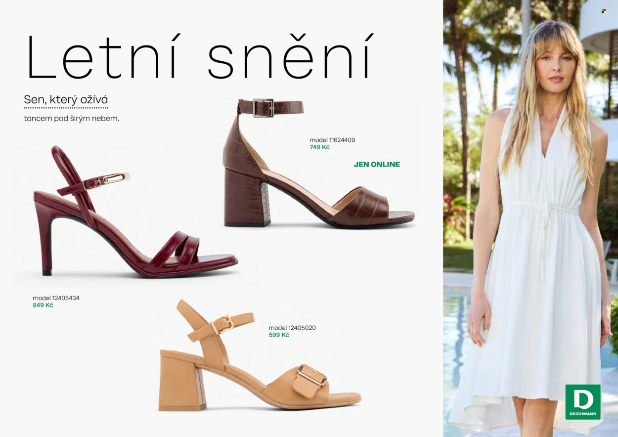 DEICHMANN leták - Style File - Letní snění