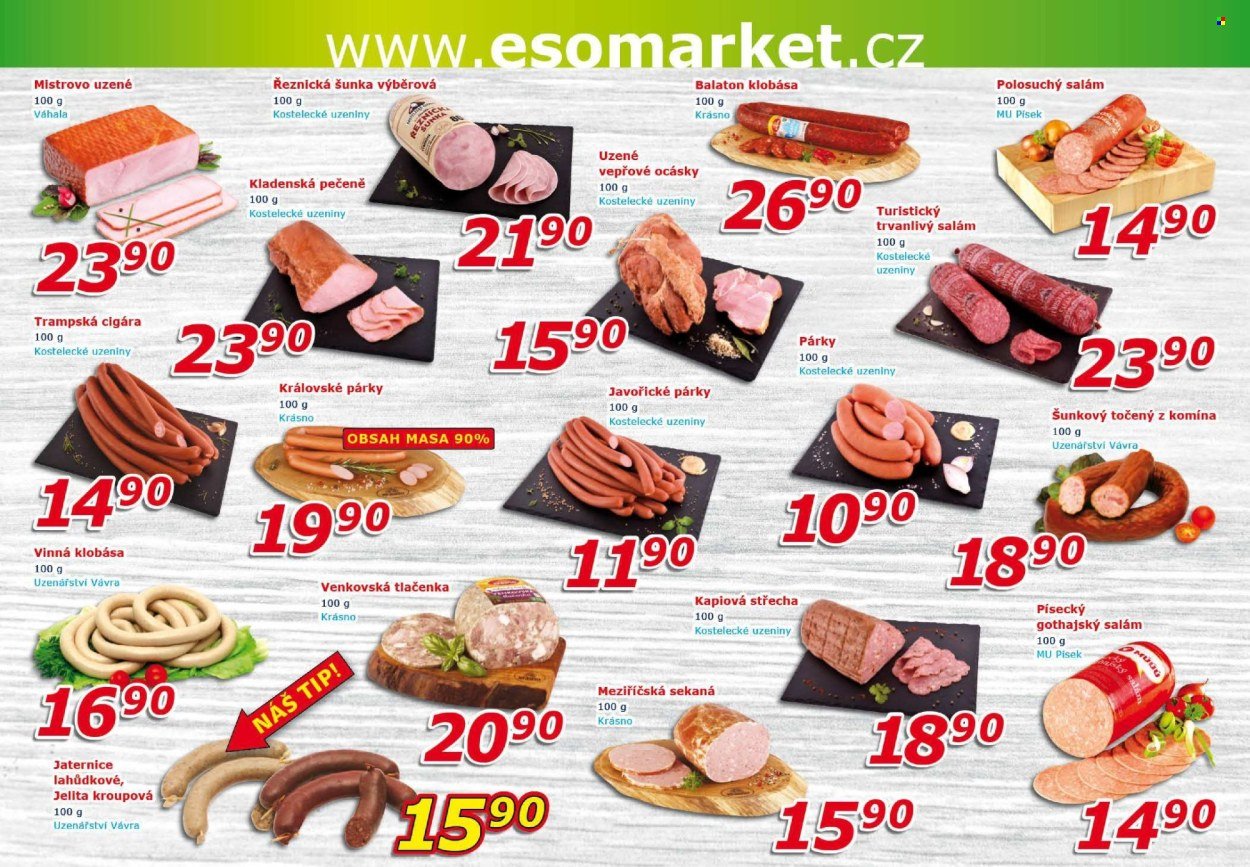 ESO MARKET leták - Od středy 12.11.2025 (2025-11-12 - 2025-11-23)