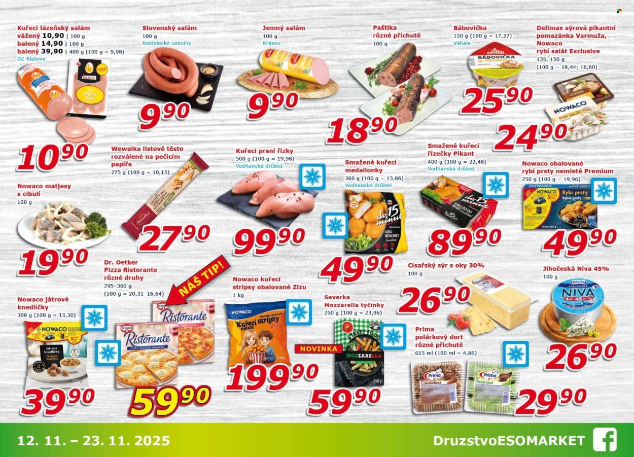 ESO MARKET leták - Od středy 12.11.2025 (2025-11-12 - 2025-11-23)
