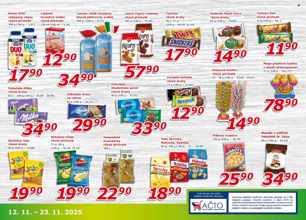 ESO MARKET leták - Od středy 12.11.2025 (2025-11-12 - 2025-11-23)