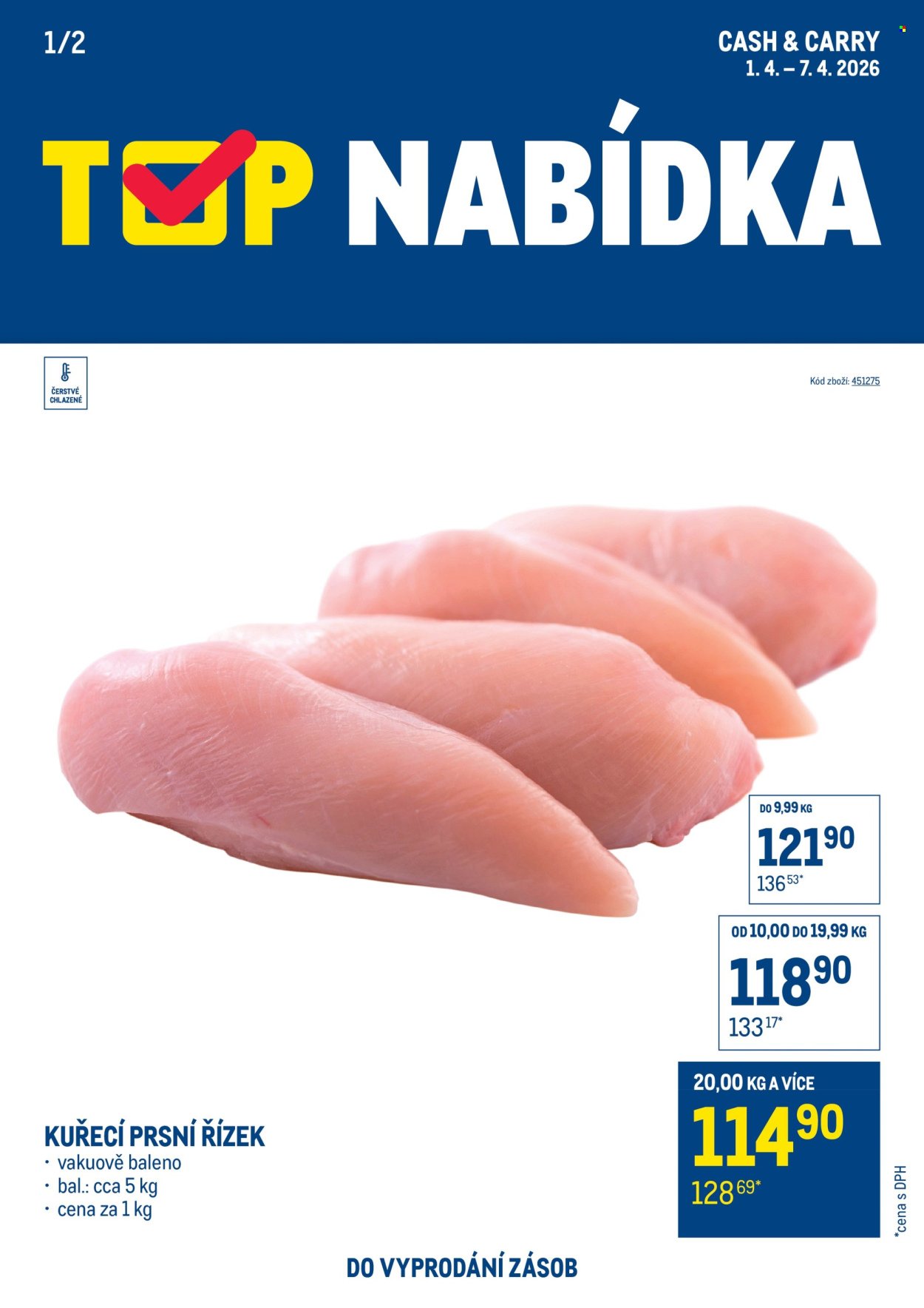 MAKRO leták - TOP maso (2026-04-01 - 2026-04-07)