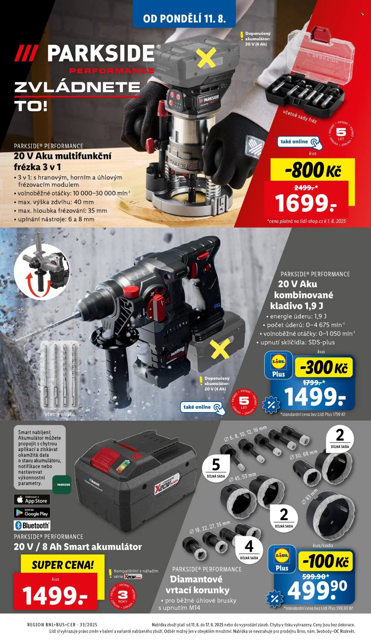 LIDL leták - Spotřební zboží (2025-08-11 - 2025-08-17)