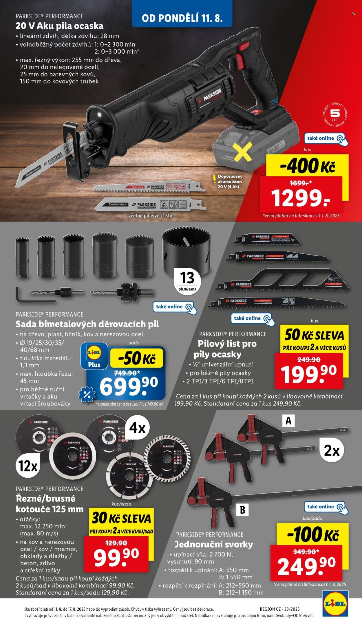 LIDL leták - Spotřební zboží (2025-08-11 - 2025-08-17)