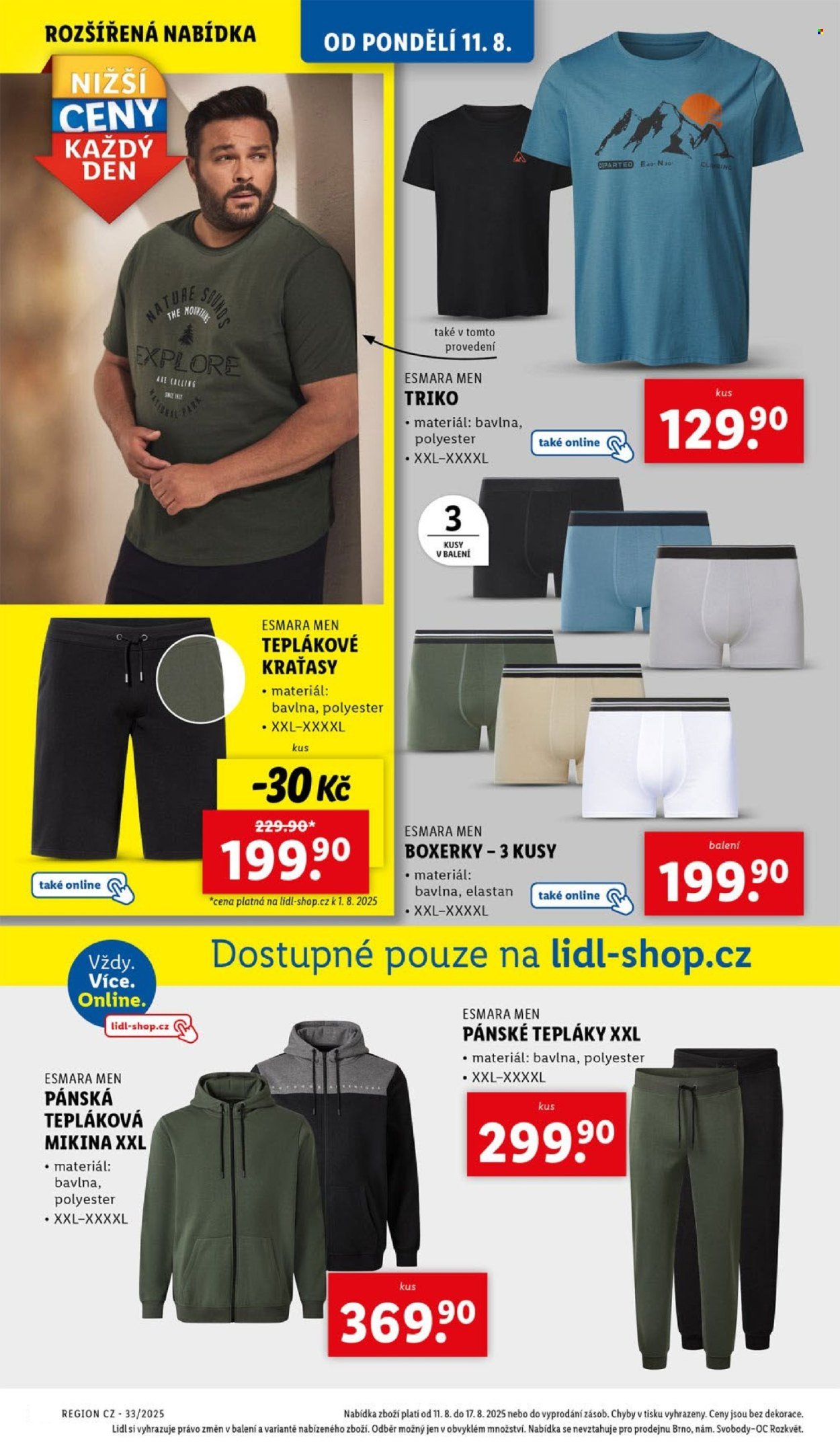 LIDL leták - Spotřební zboží (2025-08-11 - 2025-08-17)