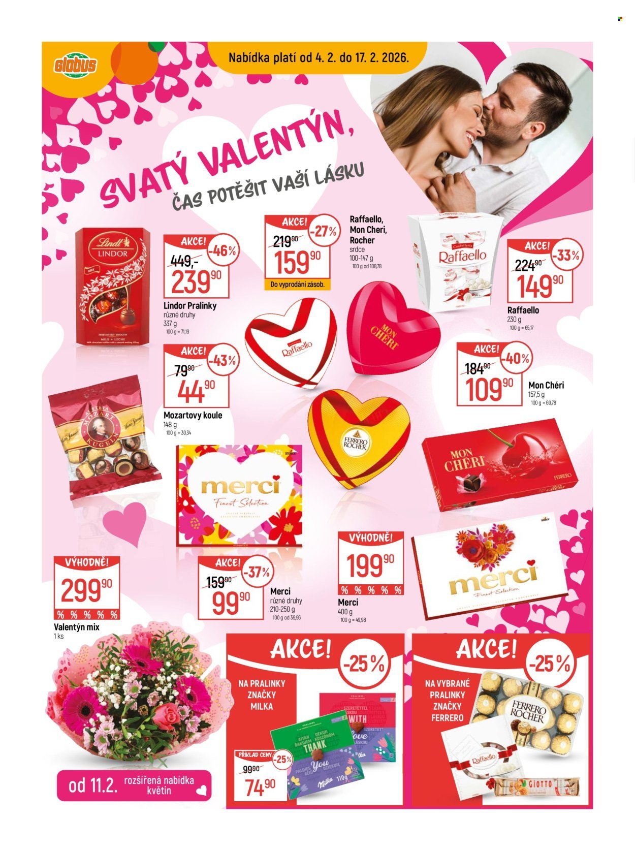 GLOBUS leták - Od středy 4.2.2026 (2026-02-04 - 2026-02-17)