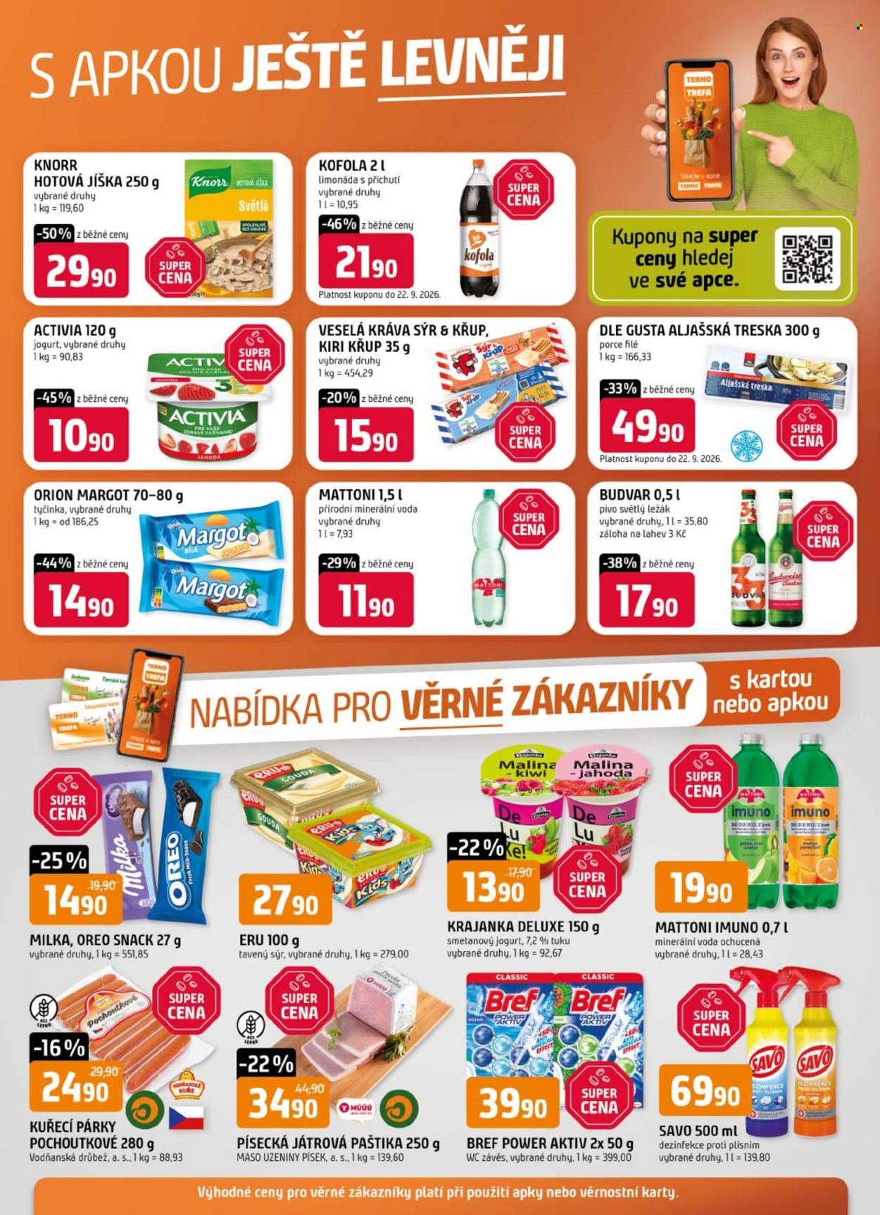 TREFA COOP leták - Od středy 9.9.2026