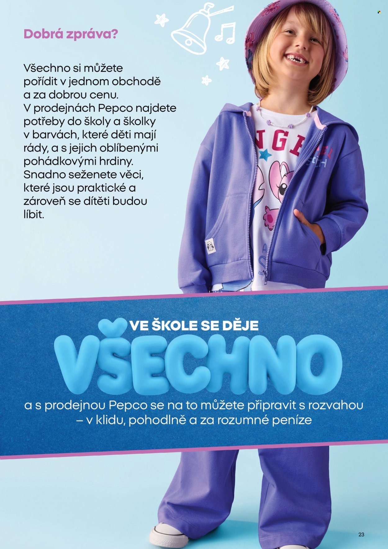 PEPCO leták - Ve škole se děje všechno a nic to nezastaví