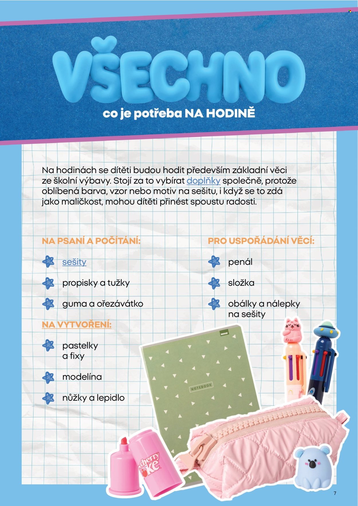 PEPCO leták - Ve škole se děje všechno a nic to nezastaví