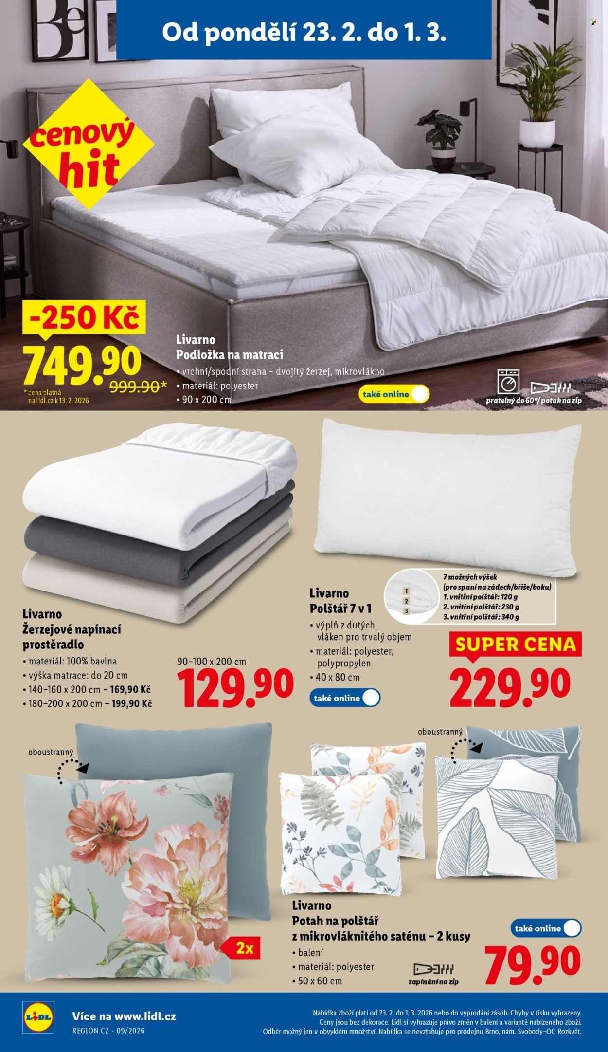 LIDL leták - Spotřební zboží (2026-02-23 - 2026-03-01)