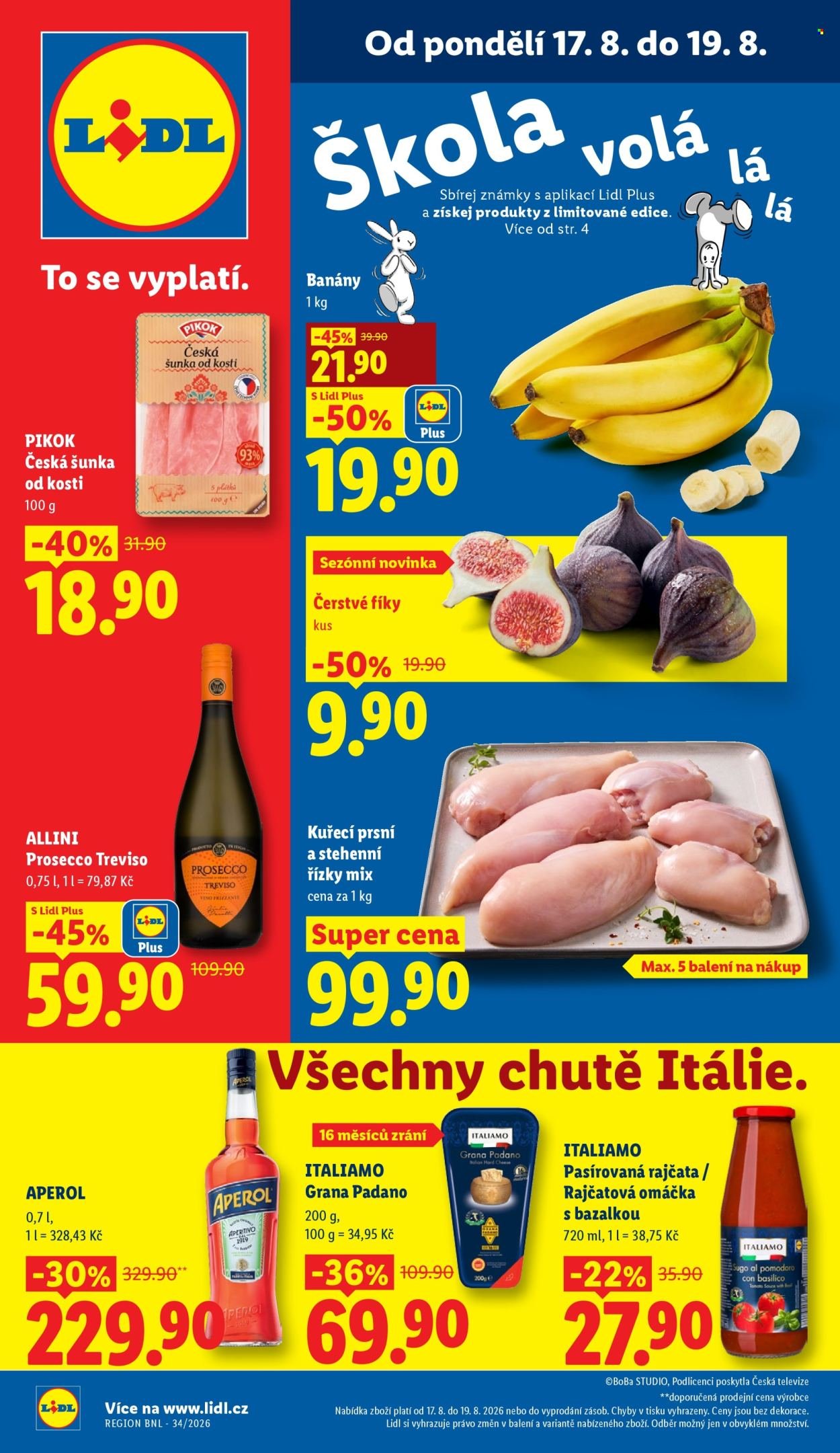 LIDL leták - Od pondělí 17.8.2026