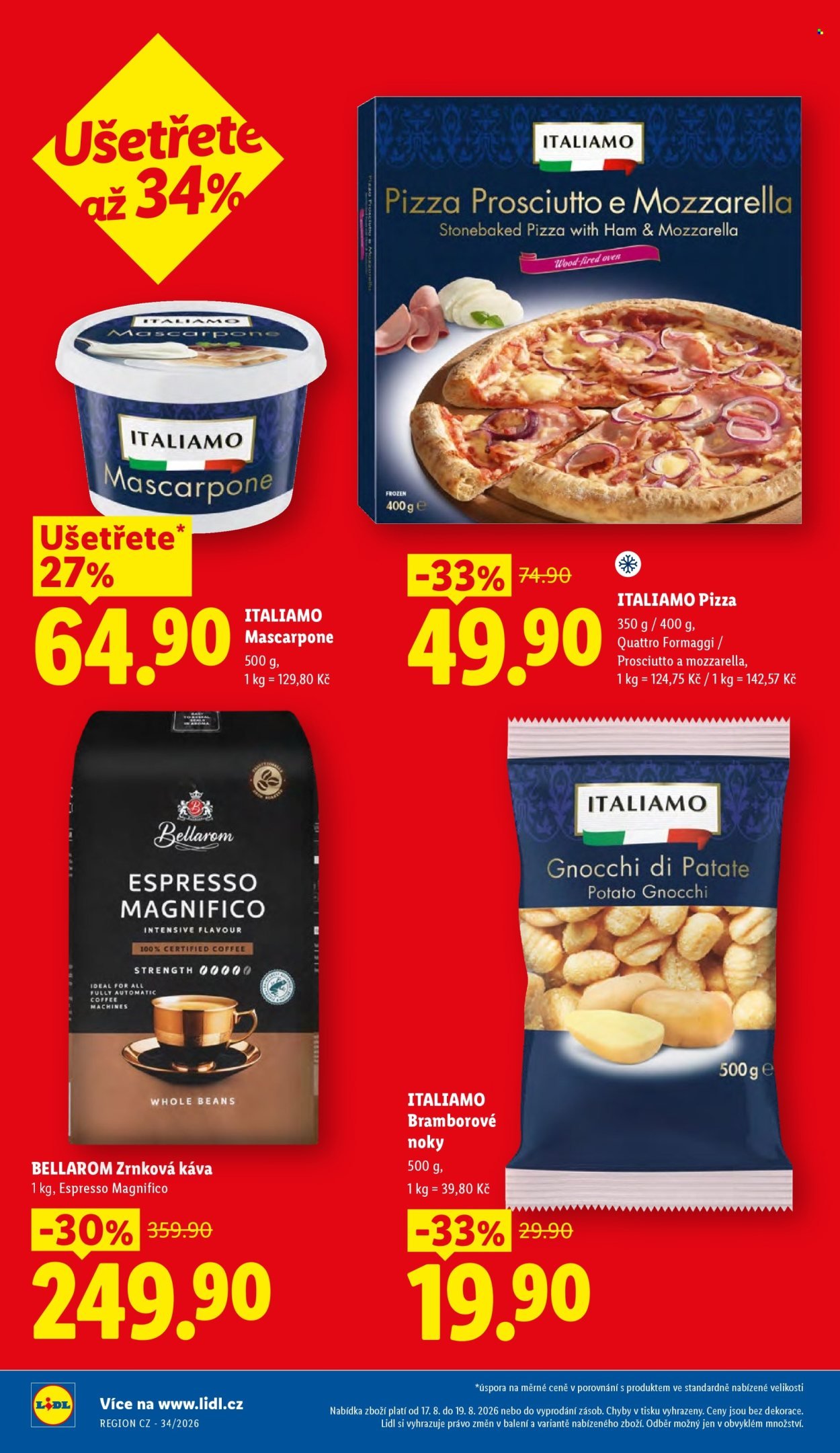 LIDL leták - Od pondělí 17.8.2026