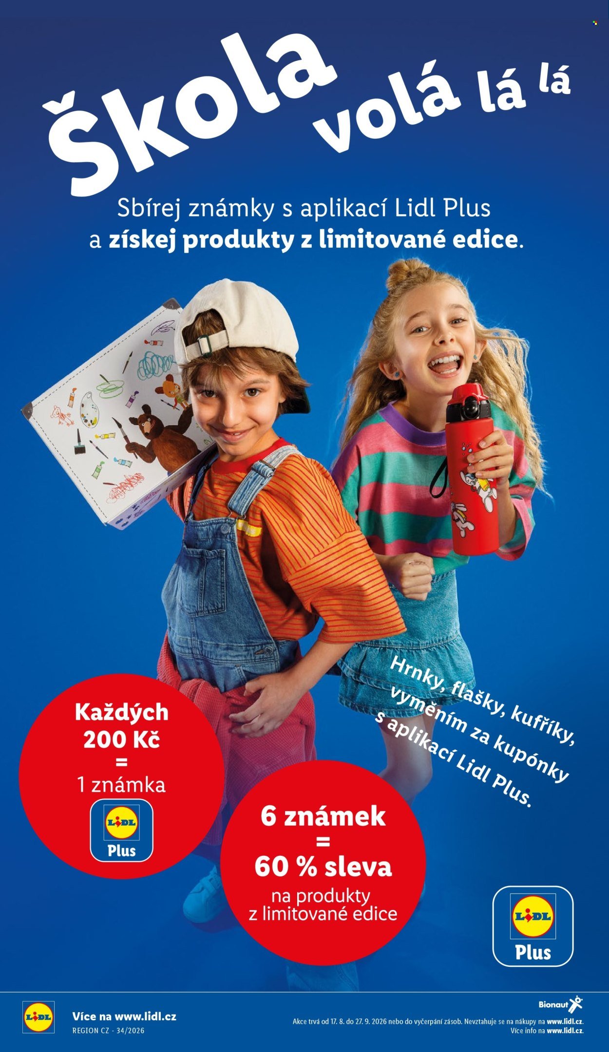 LIDL leták - Od pondělí 17.8.2026