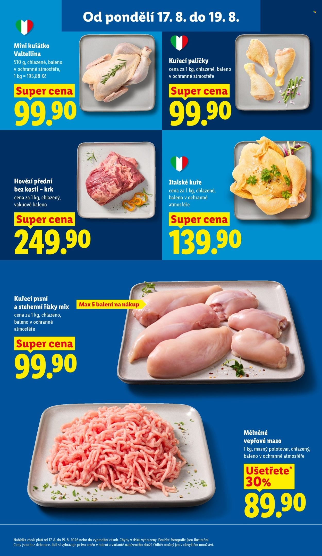 LIDL leták - Od pondělí 17.8.2026
