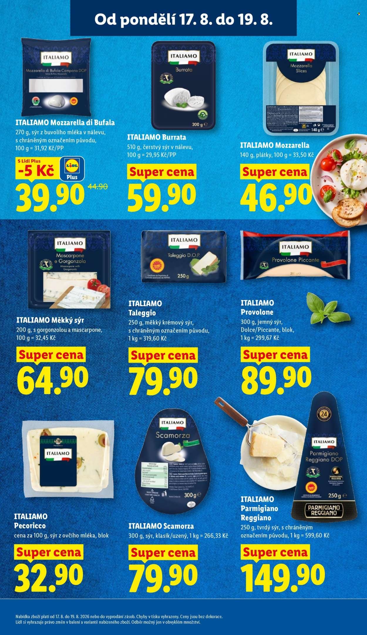 LIDL leták - Od pondělí 17.8.2026