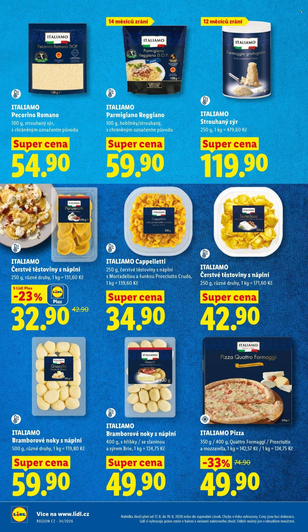 LIDL leták - Od pondělí 17.8.2026