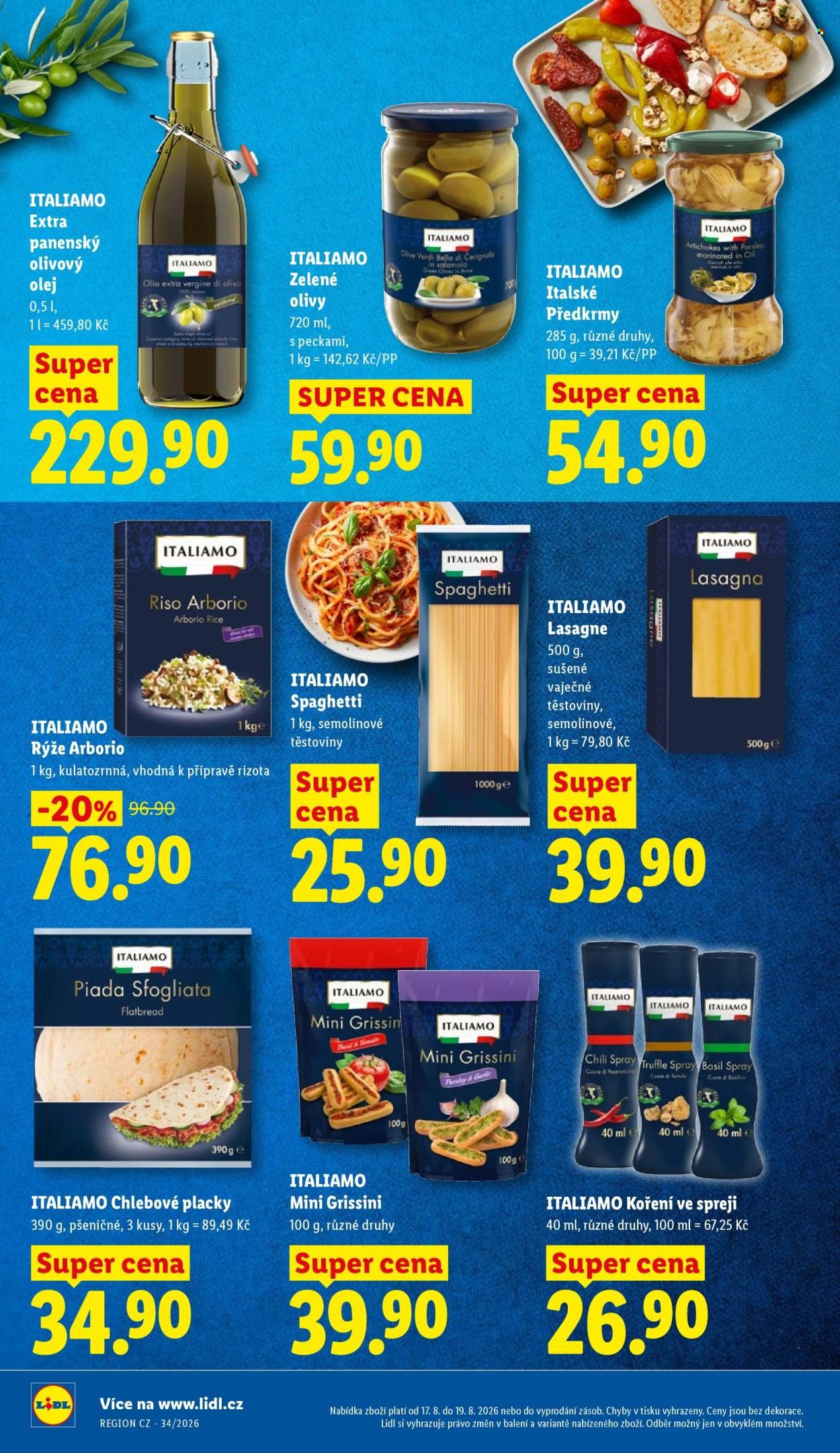 LIDL leták - Od pondělí 17.8.2026