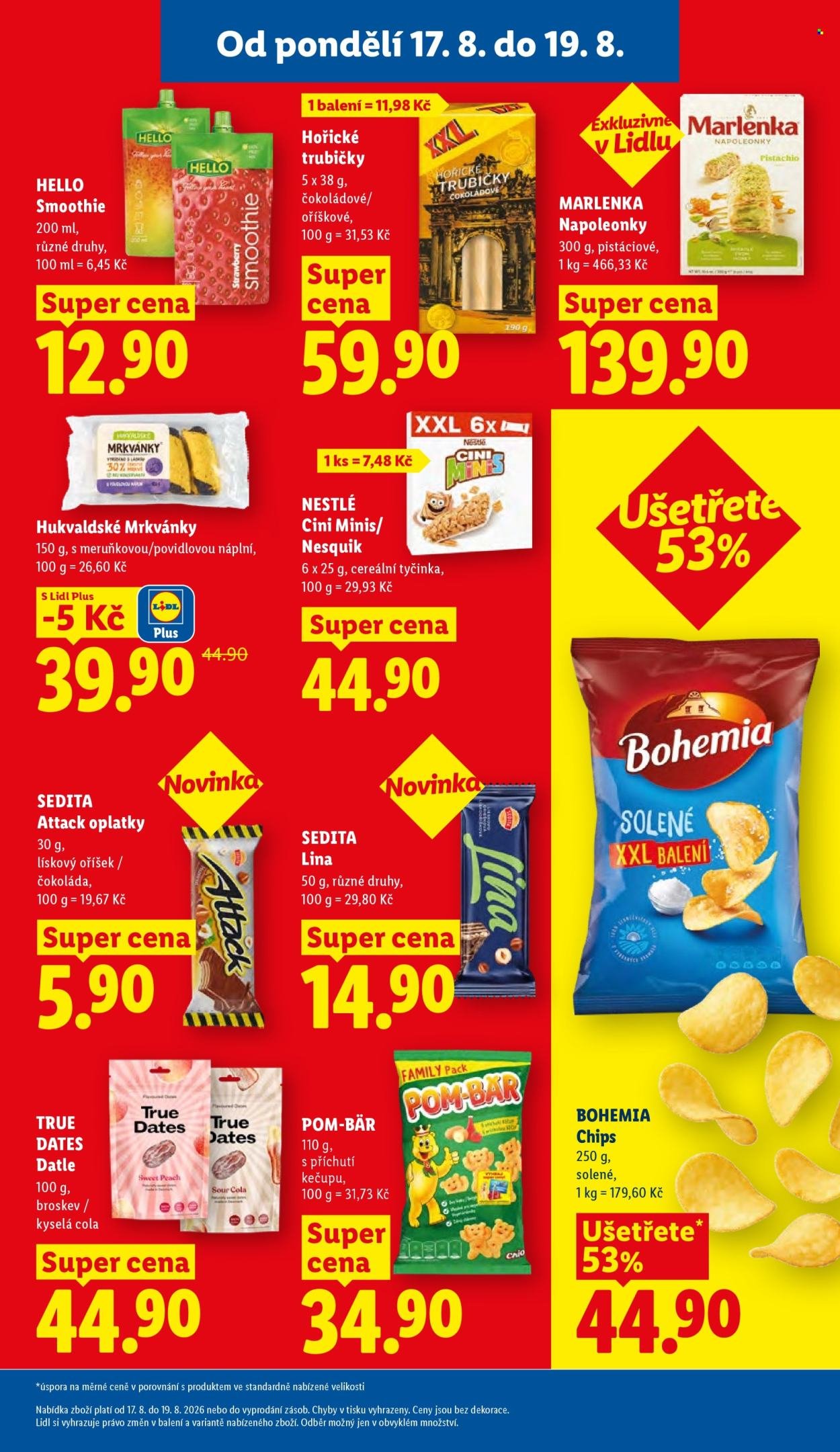 LIDL leták - Od pondělí 17.8.2026