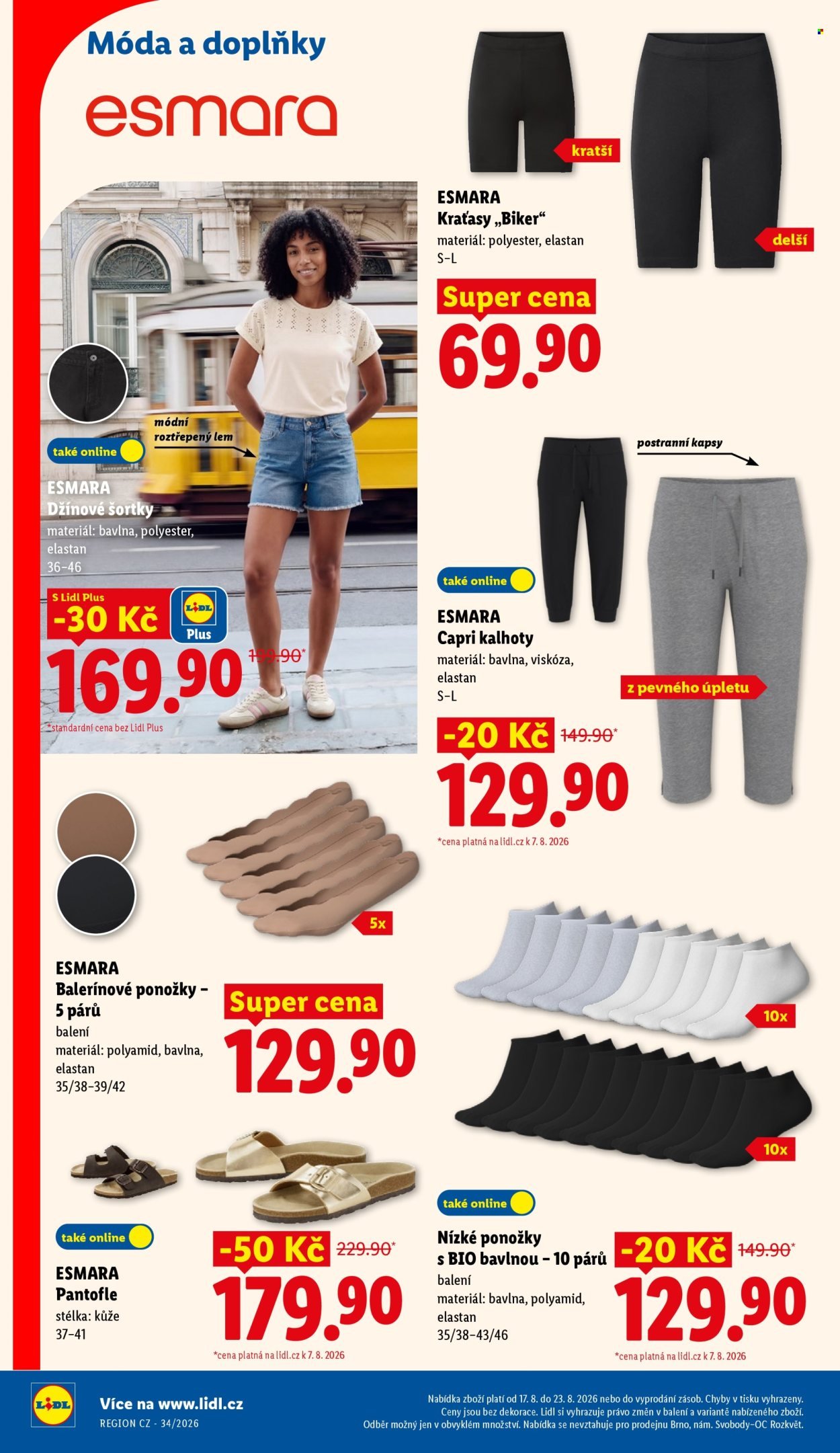 LIDL leták - Od pondělí 17.8.2026