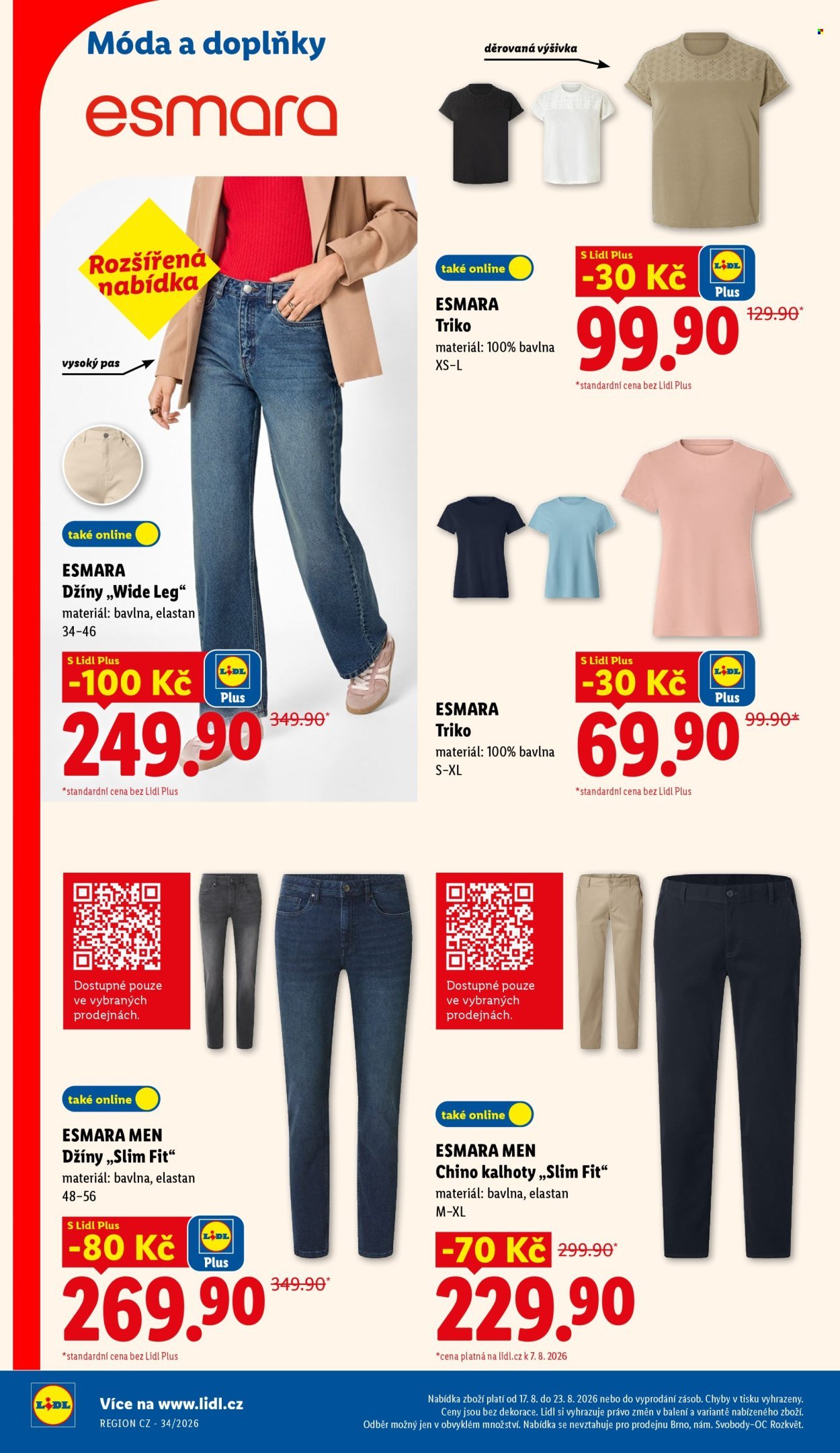 LIDL leták - Od pondělí 17.8.2026