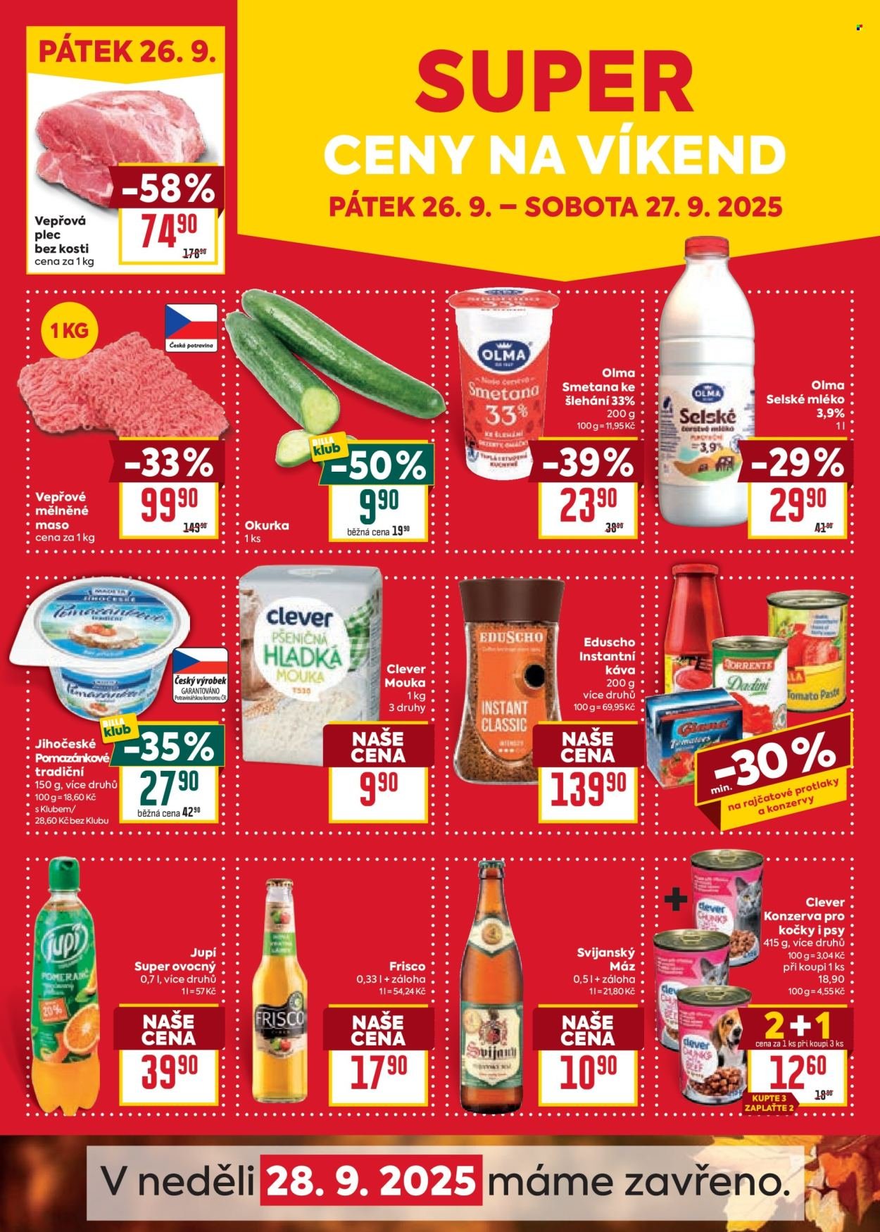 BILLA leták - Velký leták (2025-09-24 - 2025-09-30)