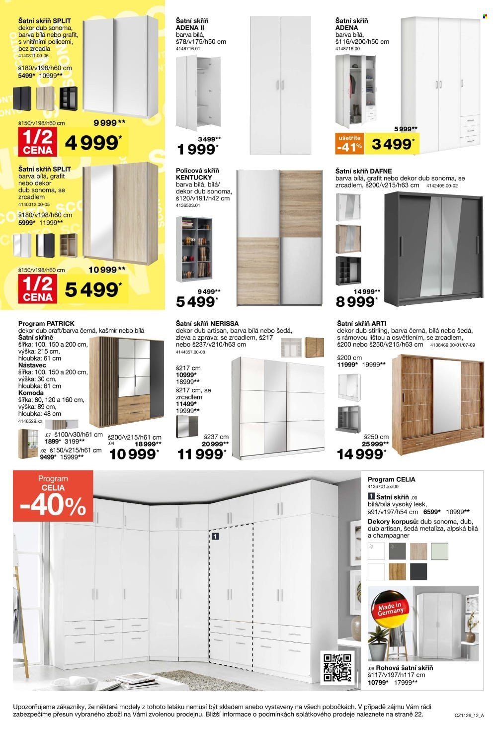 SCONTO NÁBYTEK leták - Kuchyně za polovinu!