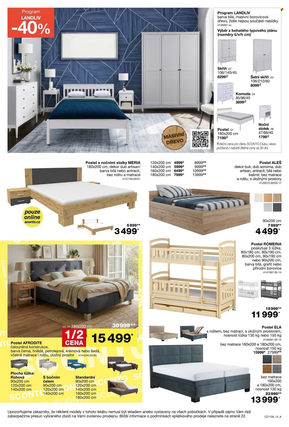 SCONTO NÁBYTEK leták - Kuchyně za polovinu!
