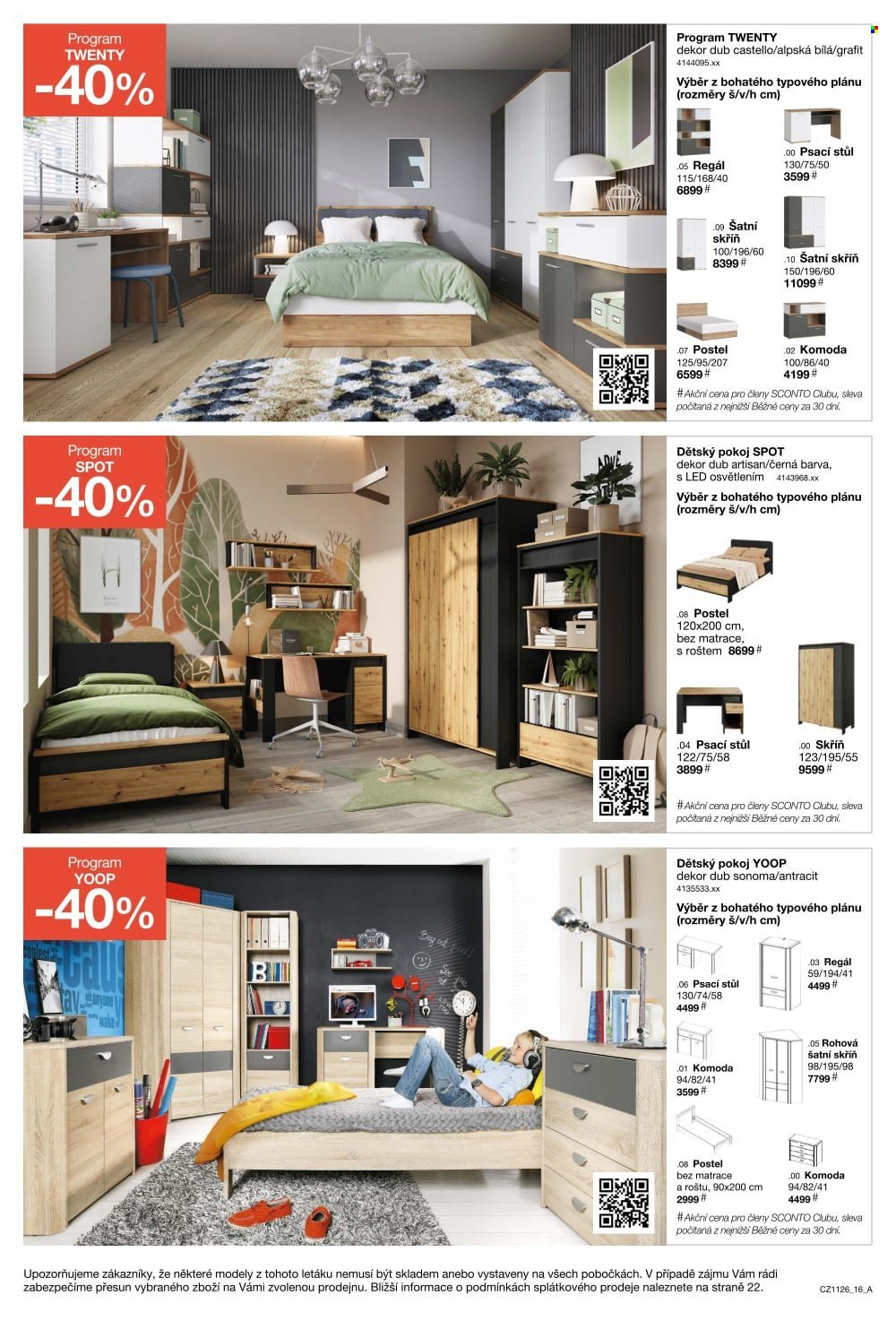 SCONTO NÁBYTEK leták - Kuchyně za polovinu!