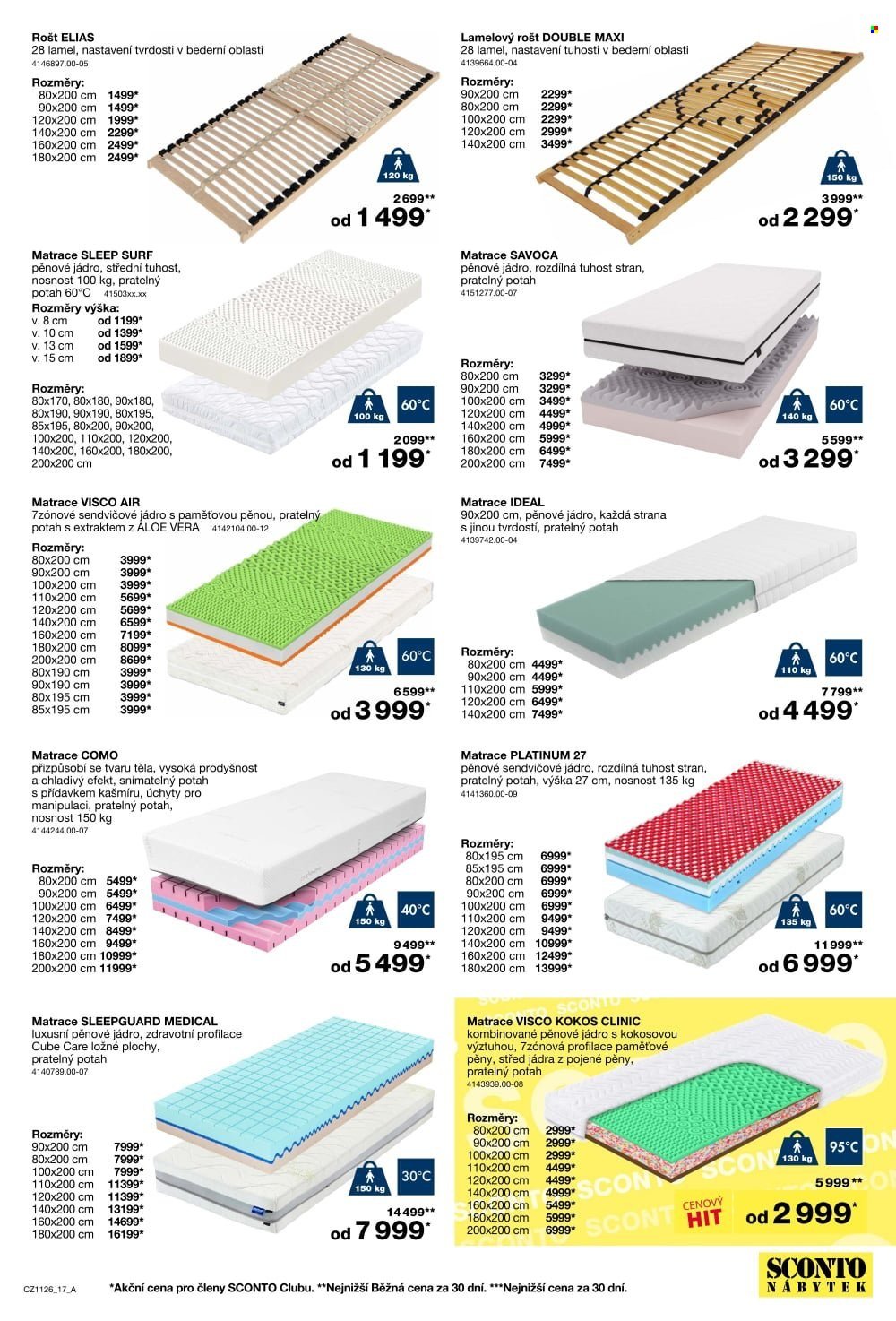 SCONTO NÁBYTEK leták - Kuchyně za polovinu!