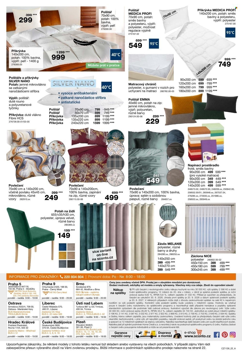 SCONTO NÁBYTEK leták - Kuchyně za polovinu!