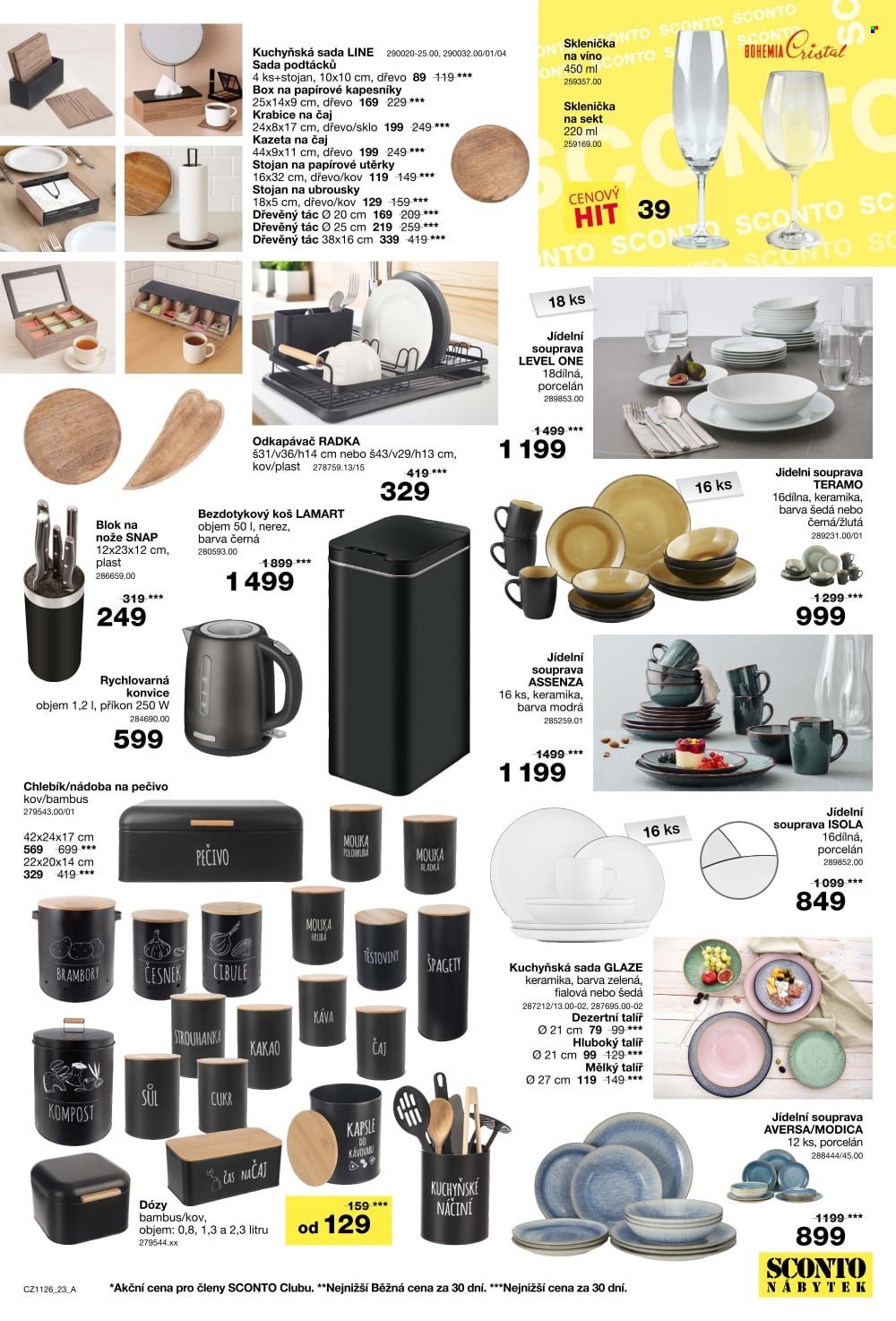 SCONTO NÁBYTEK leták - Kuchyně za polovinu!