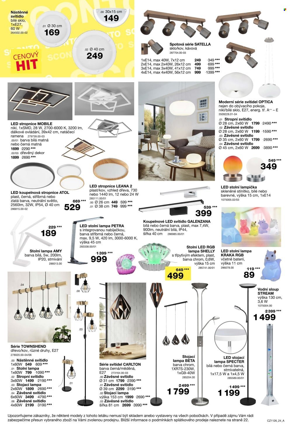 SCONTO NÁBYTEK leták - Kuchyně za polovinu!